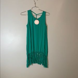 Umgee USA Sleeveless Fringe Tunic